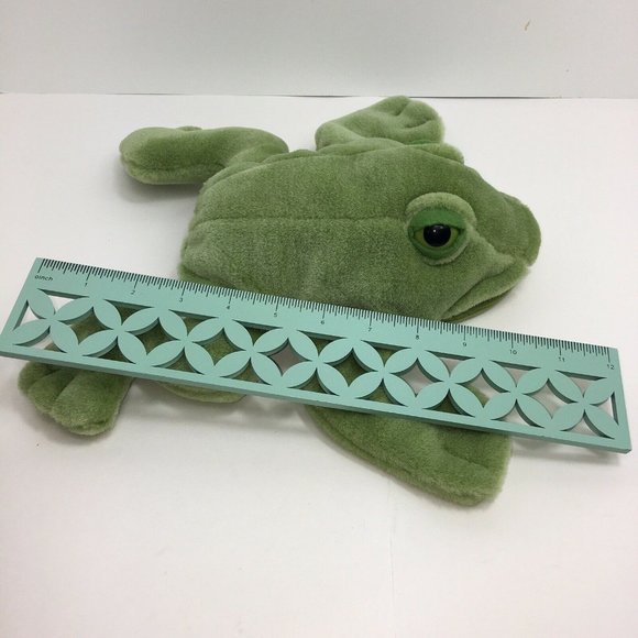 Gund Hand Puppet Frog Plush Green Stuffed Animal World Wildlife Fund WWF Froggy - Picture 10 of 12